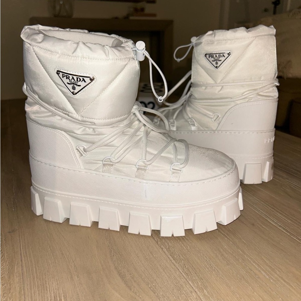 - Prada snow boots